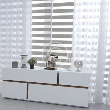 White Fitted Window Shutters